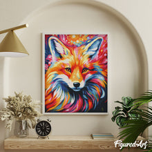 Load image into Gallery viewer, Diamond Painting - Colorful Abstract Fox