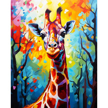 Load image into Gallery viewer, Diamond Painting - Colorful Abstract Giraffe