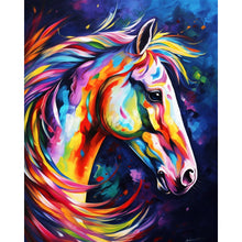 Load image into Gallery viewer, Diamond Painting - Colorful Abstract Horse