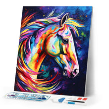 Load image into Gallery viewer, Diamond Painting - Colorful Abstract Horse