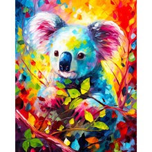 Load image into Gallery viewer, Diamond Painting - Colorful Abstract Koala