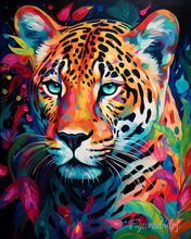 Load image into Gallery viewer, Diamond Painting - Colorful Abstract Leopard