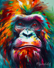 Load image into Gallery viewer, Diamond Painting - Colorful Abstract Orangutan