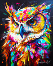 Load image into Gallery viewer, Diamond Painting - Colorful Abstract Owl