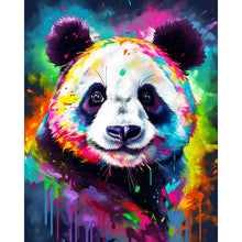 Load image into Gallery viewer, Diamond Painting - Colorful Abstract Panda