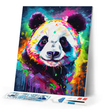 Load image into Gallery viewer, Diamond Painting - Colorful Abstract Panda