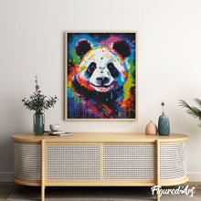 Load image into Gallery viewer, Diamond Painting - Colorful Abstract Panda