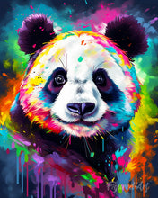 Load image into Gallery viewer, Diamond Painting - Colorful Abstract Panda