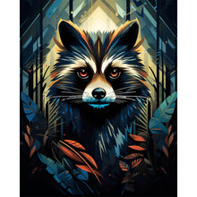 Load image into Gallery viewer, Diamond Painting - Raccoon Art Deco