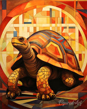 Load image into Gallery viewer, Diamond Painting - Tortoise Art Deco
