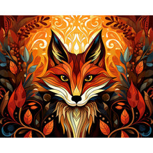 Load image into Gallery viewer, Diamond Painting - Fox Art Deco