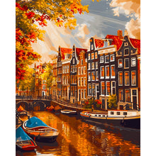 Load image into Gallery viewer, Diamond Painting - Sunshine in Amsterdam