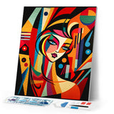 Diamond Painting - Picasso Style Abstract Woman