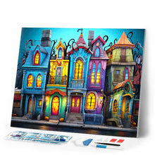 Load image into Gallery viewer, Diamond Painting - Colorful Gothic Houses