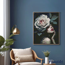 Load image into Gallery viewer, Diamond Painting - Lady of the Rose