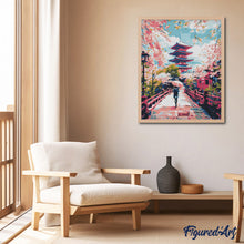 Load image into Gallery viewer, Diamond Painting - Kyoto in Bloom