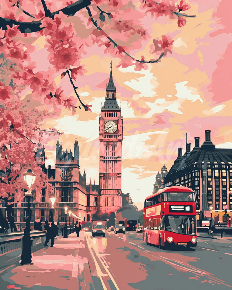 Diamond Painting - London in Bloom