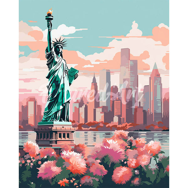 Diamond Painting - New York in Bloom