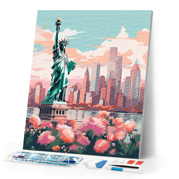 Diamond Painting - New York in Bloom