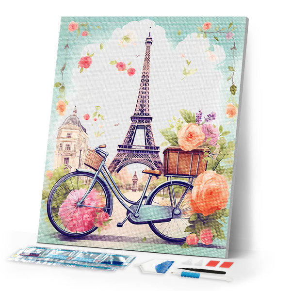 Diamond Painting - Paris in Bloom
