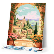 Load image into Gallery viewer, Diamond Painting - Tuscany in Bloom