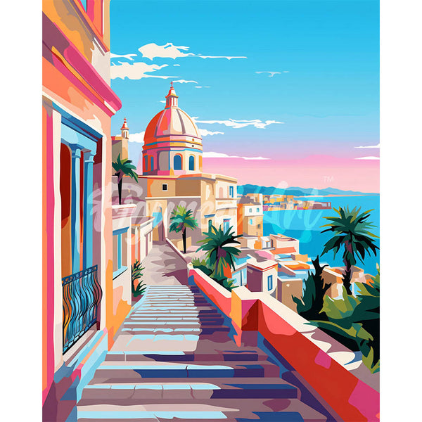 Diamond Painting - Valletta Malta