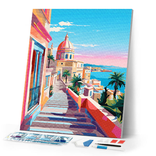Diamond Painting - Valletta Malta