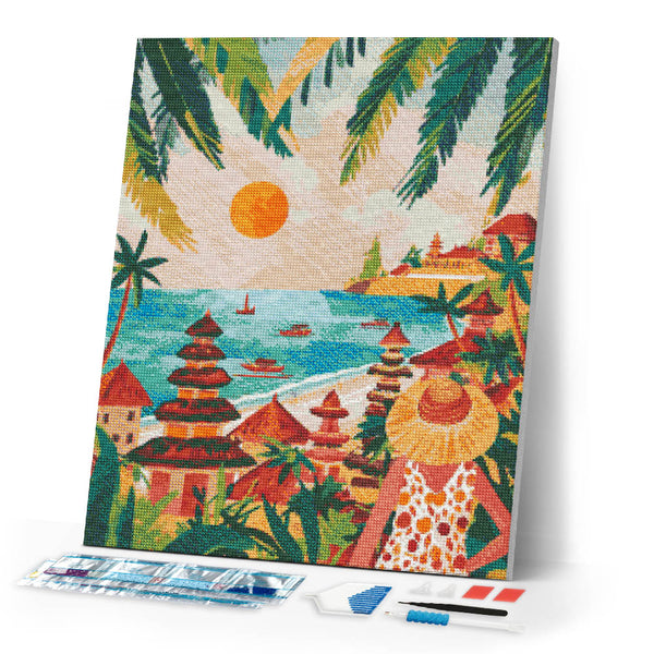 Diamond Painting - Bali Sunset