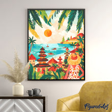 Load image into Gallery viewer, Diamond Painting - Bali Sunset