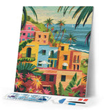 Diamond Painting - Moroccan Seaside City