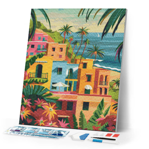 Diamond Painting - Moroccan Seaside City