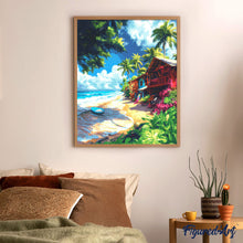 Load image into Gallery viewer, Diamond Painting - Surfing village