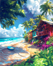 Load image into Gallery viewer, Diamond Painting - Surfing village