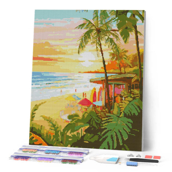 Diamond Painting - Surf Club – Figured'Art