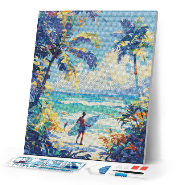 Diamond Painting - Sunny Beach Day