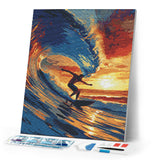 Diamond Painting - Big Wave Surfing