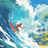 Diamond Painting - Surfing in Hawaii