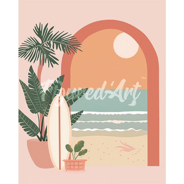 Diamond Painting - Archway to the Sea