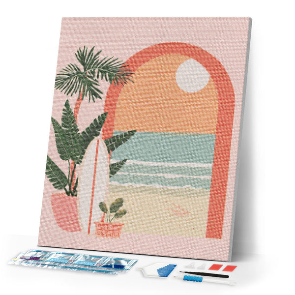 Diamond Painting - Archway to the Sea