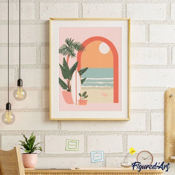 Diamond Painting - Archway to the Sea