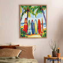 Load image into Gallery viewer, Diamond Painting - Colorful Surfboards