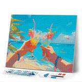 Diamond Painting - Beach Toast