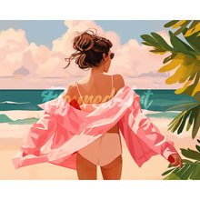 Load image into Gallery viewer, Diamond Painting - Enjoy the Beach