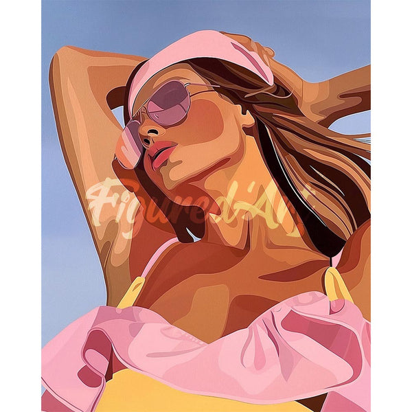 Diamond Painting - Sun-Kissed Girl