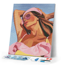 Load image into Gallery viewer, Diamond Painting - Sun-Kissed Girl