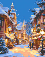 Load image into Gallery viewer, Diamond Painting - Christmas Illuminated Village