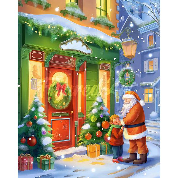 Diamond Painting - Santa's Greeting