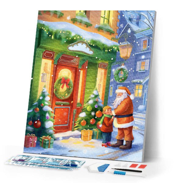 Diamond Painting - Santa's Greeting