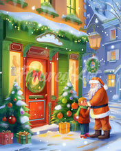 Load image into Gallery viewer, Diamond Painting - Santa&#39;s Greeting