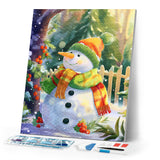 Diamond Painting - Joyful Snowman